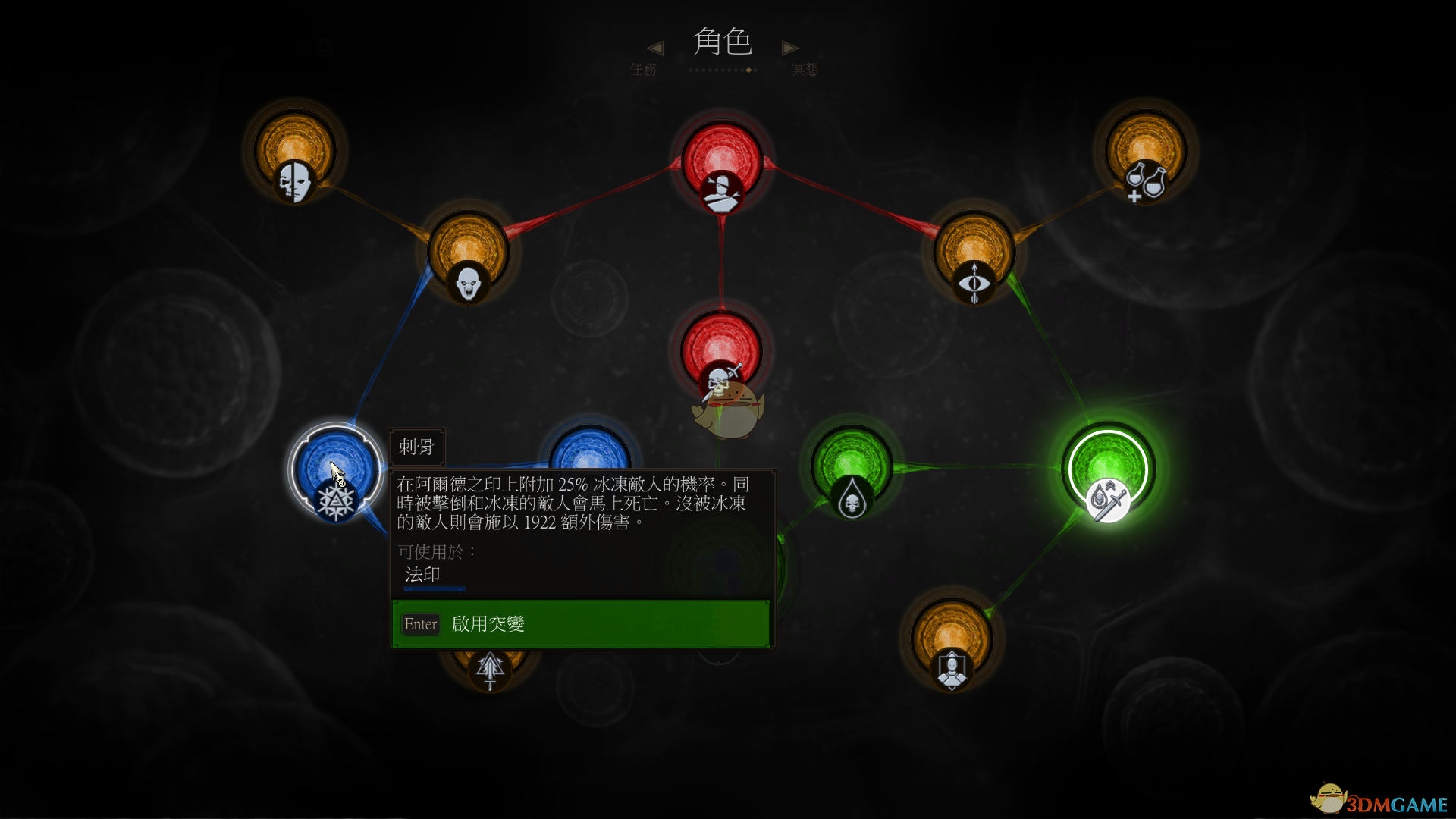 《巫师3》刺骨技能详解与搭配