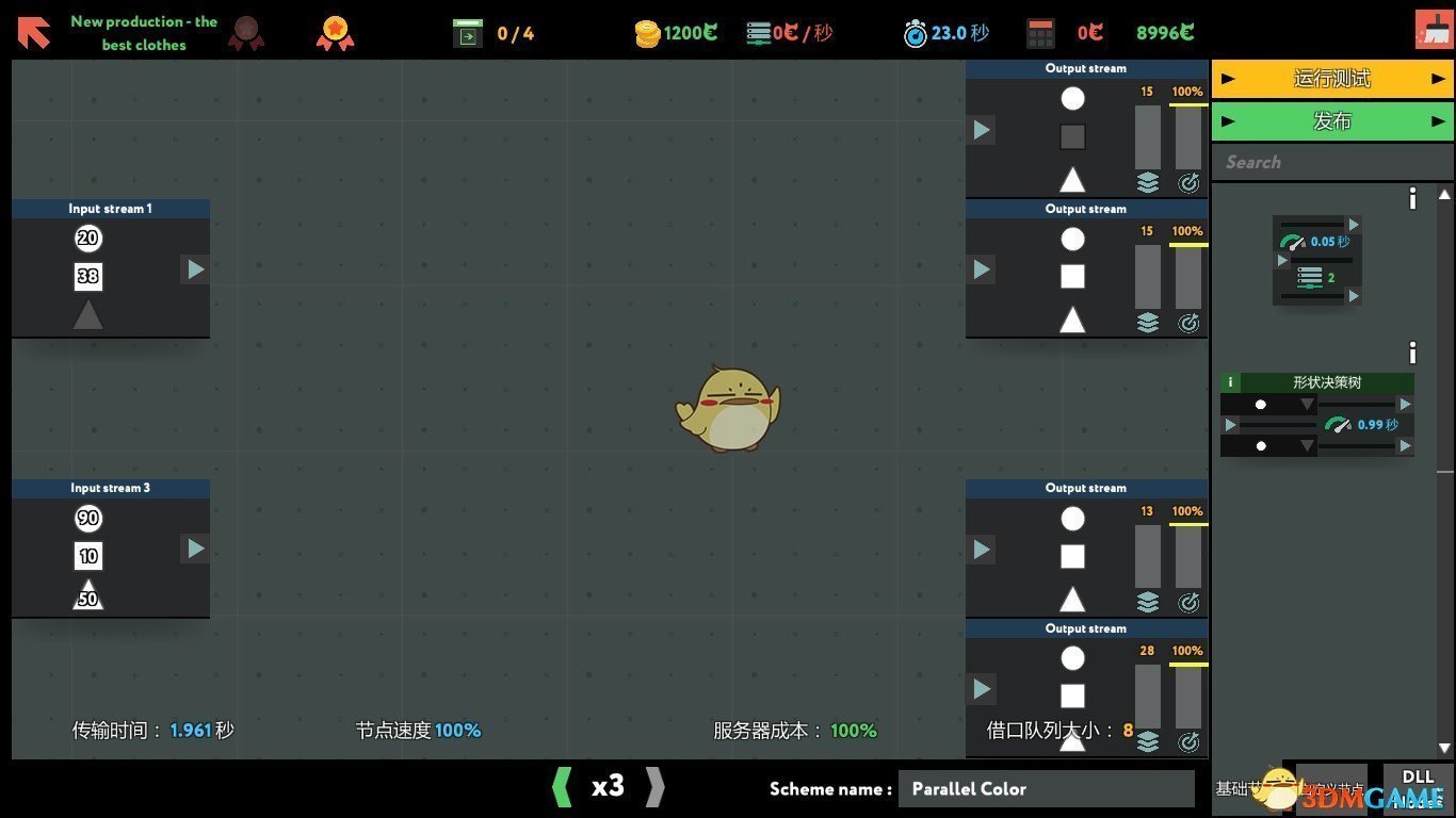 《编程模拟器》New production-the best clothes金牌通关攻略