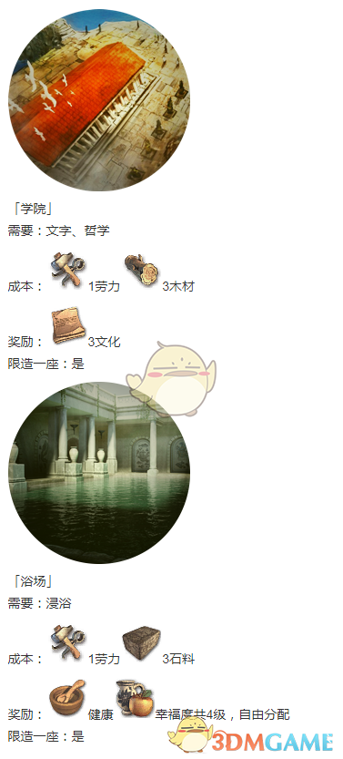 《人类黎明》神话时代建筑一览