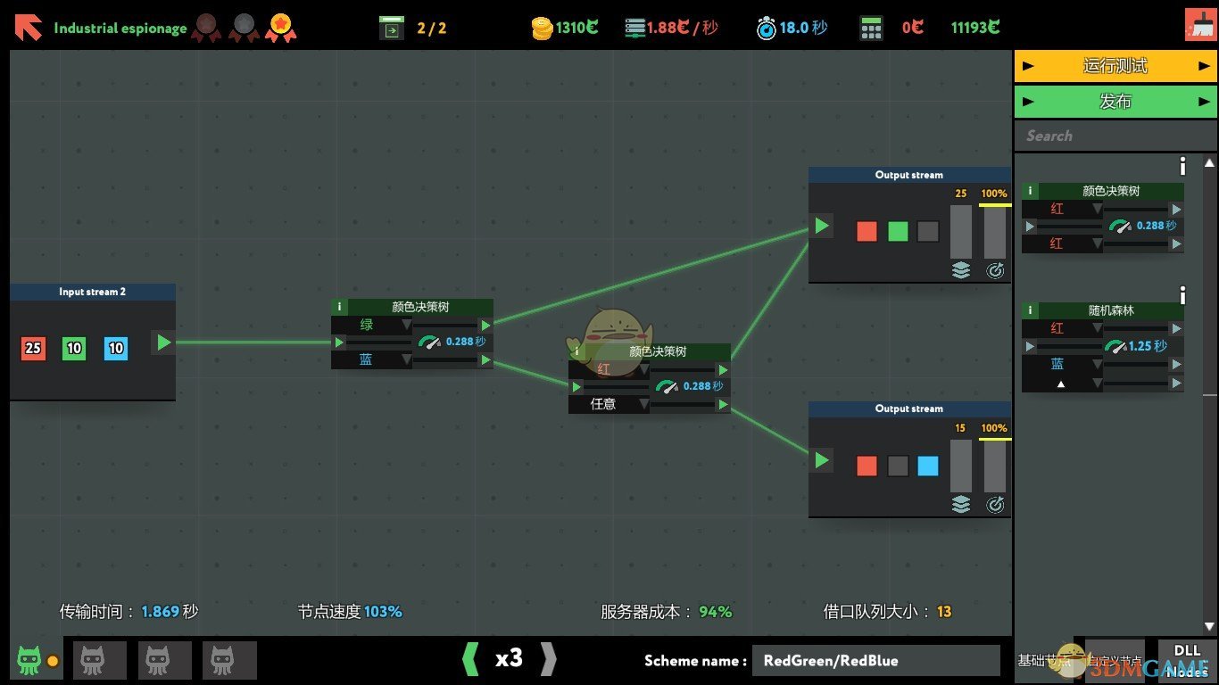 《编程模拟器》Industrial espionage金牌通关攻略