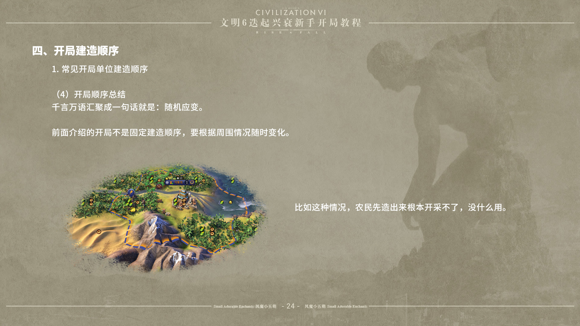 《文明6》迭起兴衰怎么开局 DLC迭起兴衰新手开局指南