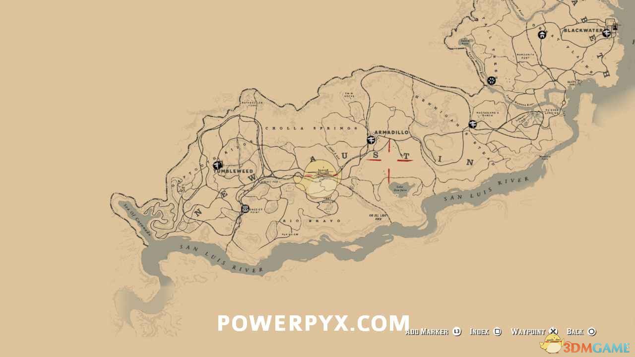 《荒野大镖客2》马术大师需要驯服的野马位置一览