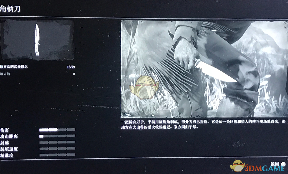 《荒野大镖客2》角柄刀位置分享
