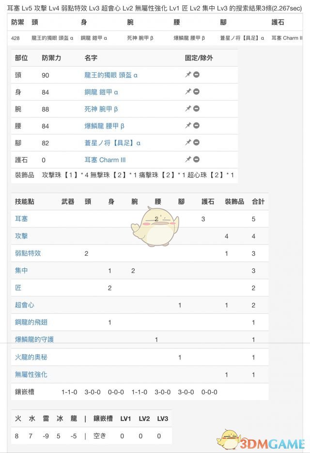 《怪物猎人：世界》PC3.2大剑配装一览