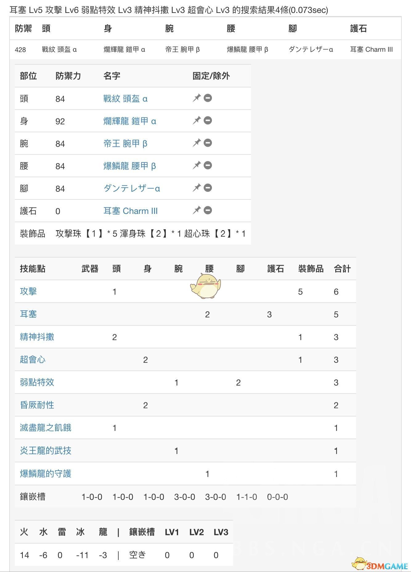 《怪物猎人：世界》PC3.2太刀配装一览
