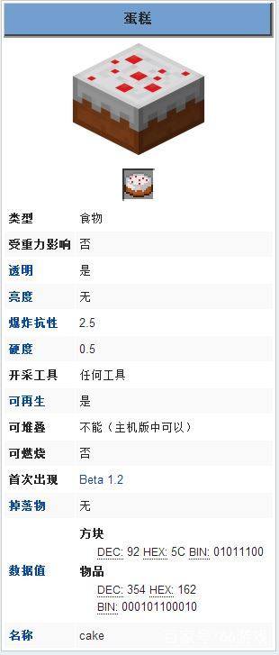 我的世界蛋糕怎么做