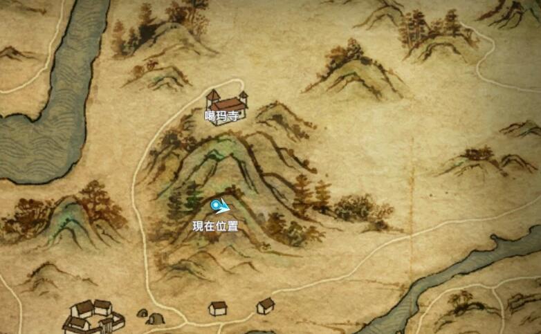 《河洛群侠传》70级兽王黑骨地图位置一览