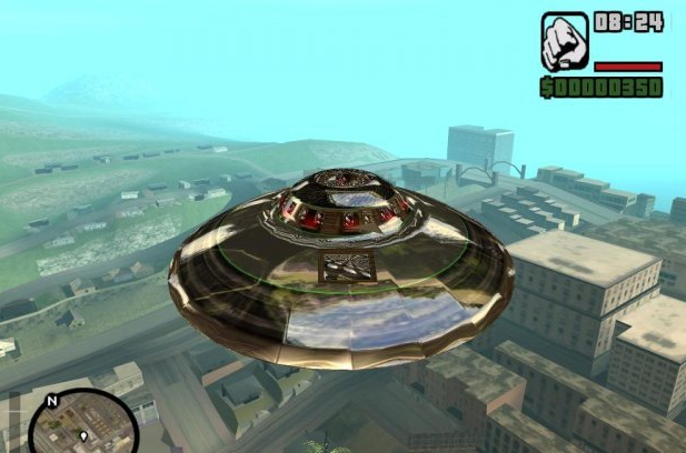 圣安地列斯ufo坠落地点在哪