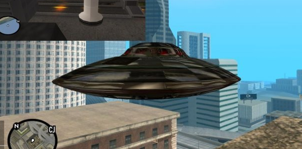 圣安地列斯ufo坠落地点在哪