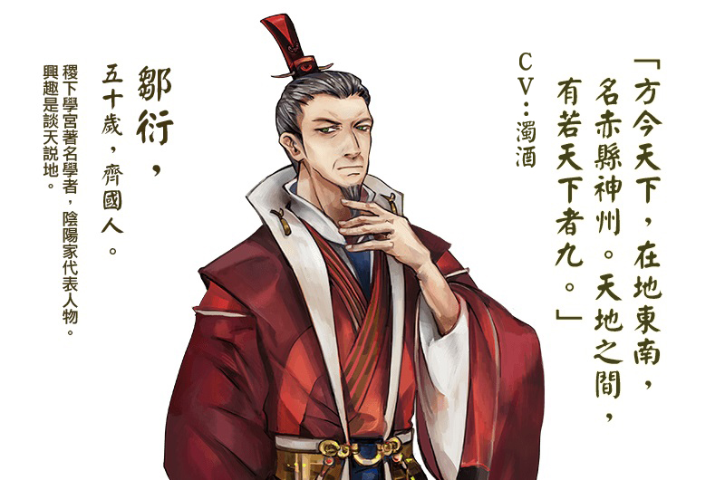 《东周列萌志》全人物介绍