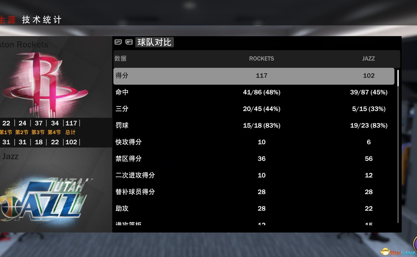 《NBA 2K19》中锋名人堂难度心得分享