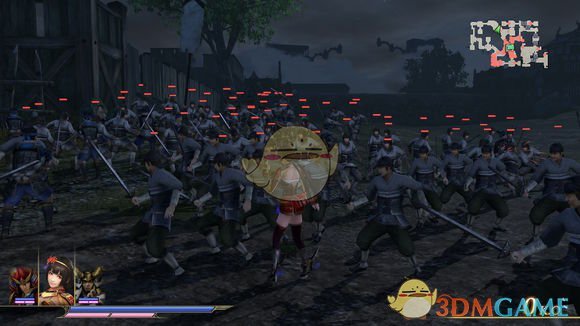 《无双大蛇3》PS4与NS画面比较