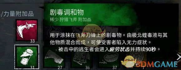 《黎明杀机》兔妈配件搭配教程