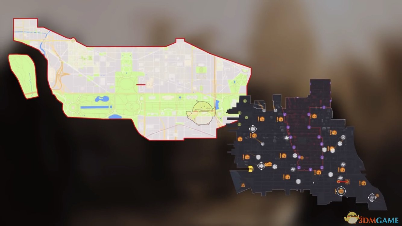 《全境封锁2》地图什么样 游戏地图推测一览