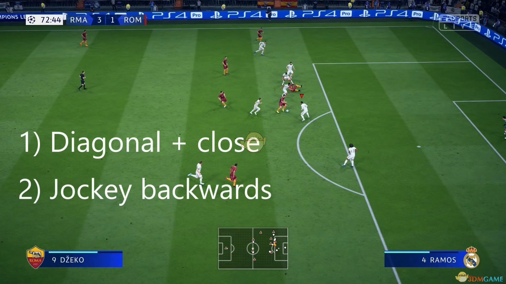 《FIFA 19》防守教程心得