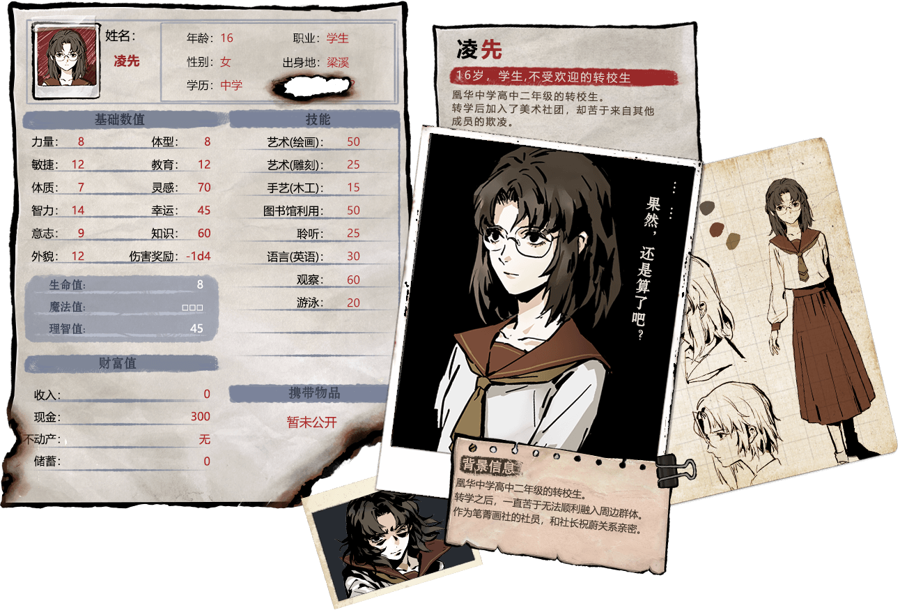 《寄居隅怪奇事件簿》全角色介绍