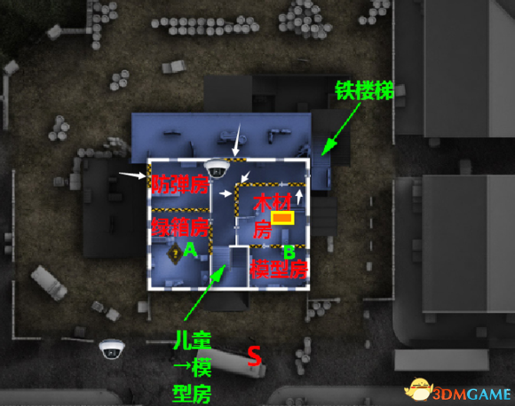 彩虹六号赫里福基地基础攻防教学