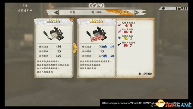 进击的巨人2全武器装备 进击的巨人2全武器装备分析