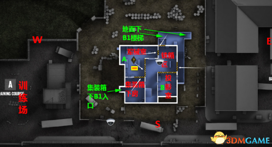 彩虹六号赫里福基地基础攻防教学