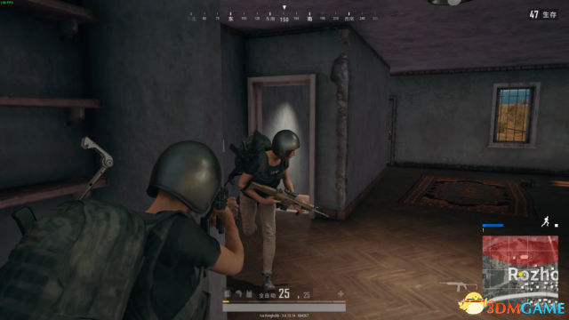 PUBG乌兹冲锋枪使用技巧,隐藏在拐角的杀手!