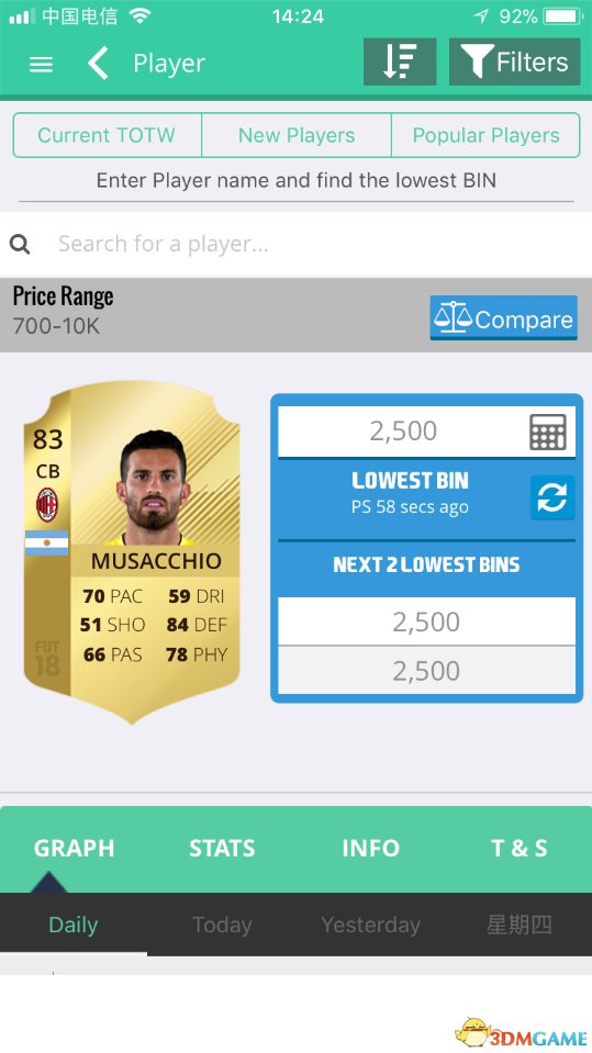 FIFA18意甲贫民球员推荐