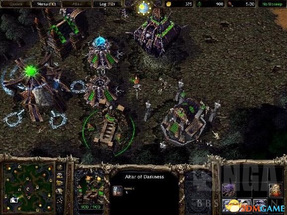 魔兽争霸3不死族建筑布局介绍 WAR3亡灵天灾怎么布局