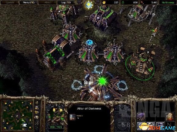 魔兽争霸3不死族建筑布局介绍 WAR3亡灵天灾怎么布局