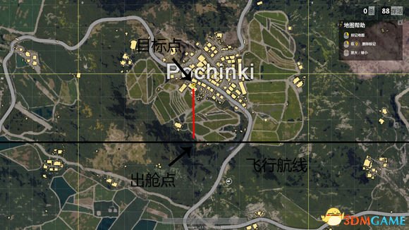 绝地求生大逃杀跳伞最快落地技巧介绍
