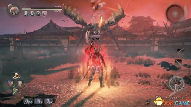仁王DLC3元和偃武阴摩罗鬼无伤打法视频演示