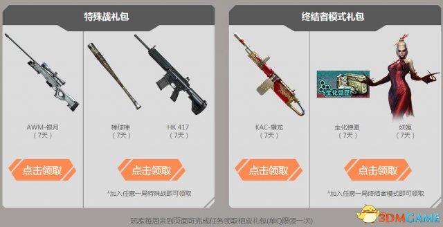 CF9月痛快玩 多倍经验 战斗补给