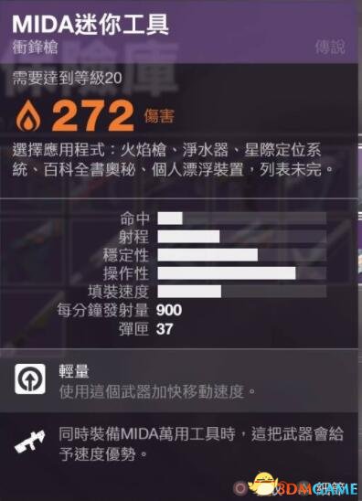 命运2小型武器伤害力分析 命运2小型武器指南