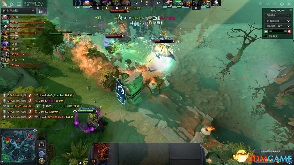 DOTA2 TI7小组赛首日结束 LGD双雄领跑全场