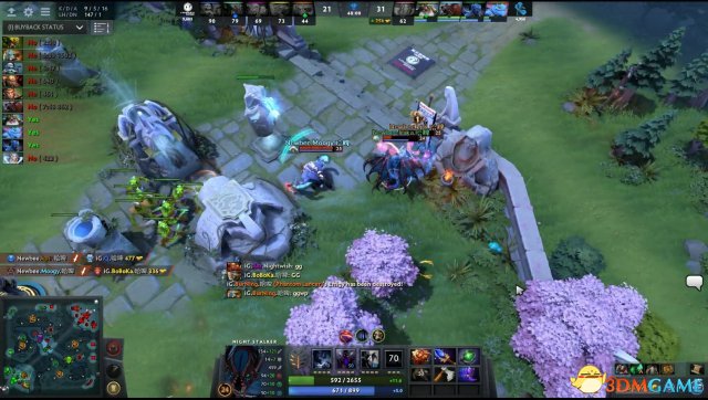DOTA2TI7淘汰赛NB2:1iG 双方有来有回 NB略胜一筹