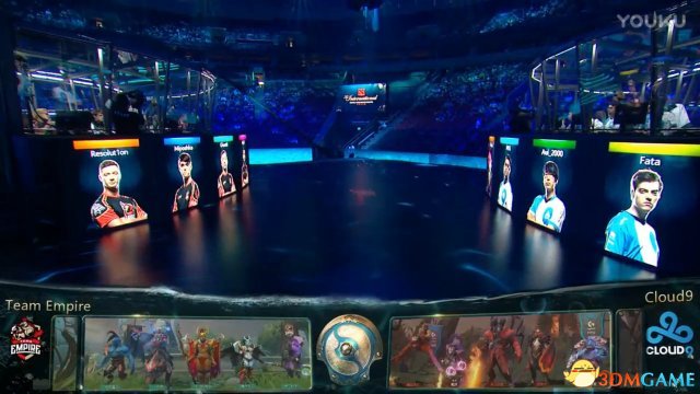 DOTA2 TI7淘汰赛败者组 Cloud9 vs Empire视频回顾