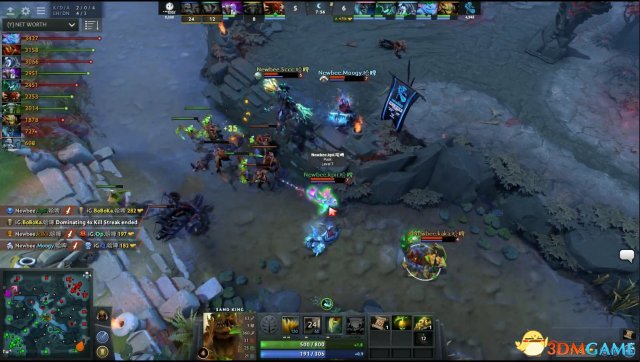 DOTA2TI7淘汰赛NB2:1iG 双方有来有回 NB略胜一筹