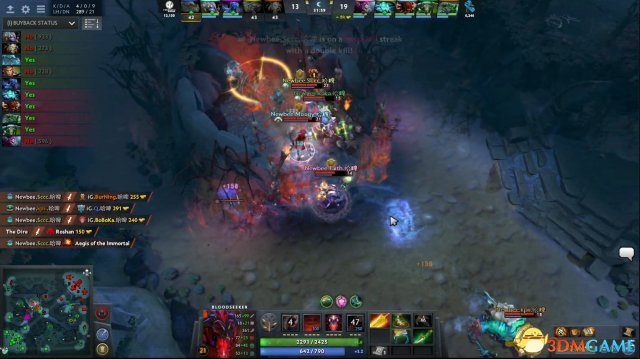 DOTA2TI7淘汰赛NB2:1iG 双方有来有回 NB略胜一筹