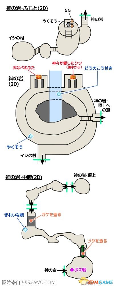勇者斗恶龙113ds版迷宫地图 DQ113ds全迷宫地图一览