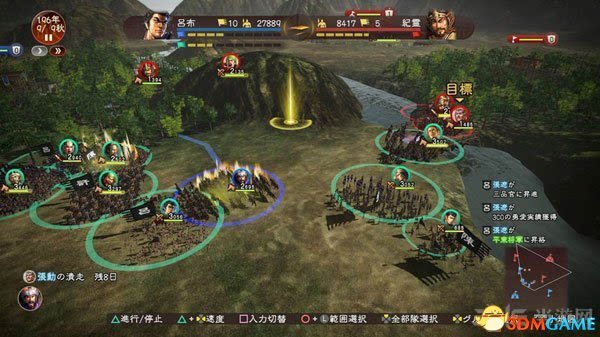 三国志13威力加强版大地图移动速度资料汇总