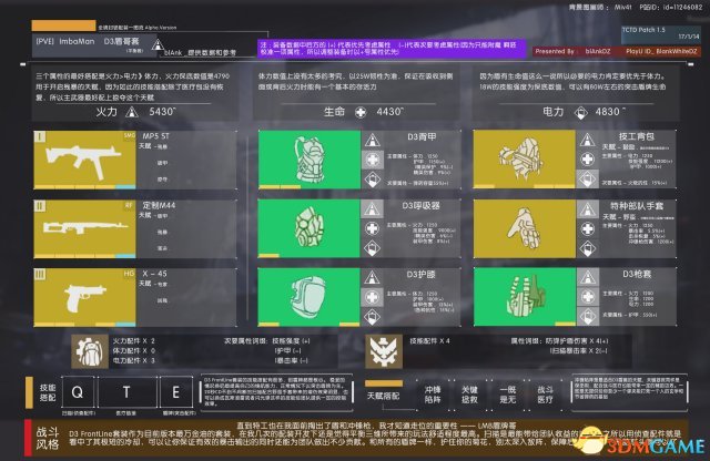全境封锁套装怎么配 部分套装配法一览