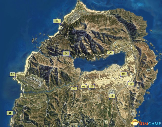 GTA5军火贸易地堡位置一览 GTAOL军火DLC地堡在哪里