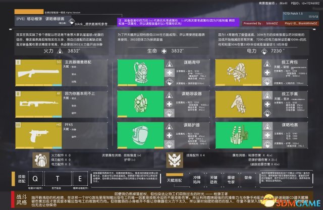 全境封锁套装怎么配 部分套装配法一览