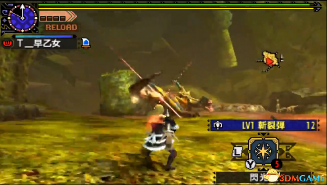 MHXX G4轰龙勇气重弩狩猎视频 用时4分12秒