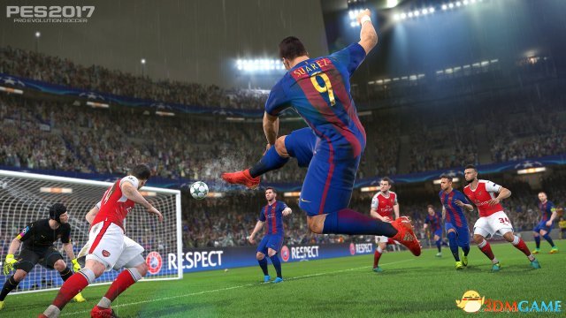 实况足球2017PC版PS4版画面对比视频 PC版阉割了多少