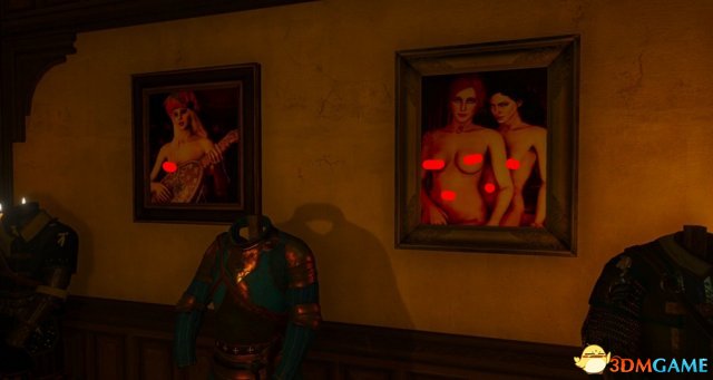 巫师3狂猎有内含的画作MOD