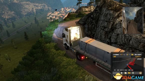 欧卡21.24版本山路地图MOD