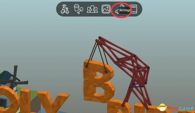 Poly Bridge怎么设置中文
