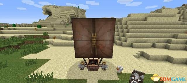 我的世界1.7.10蒸汽飞艇MOD