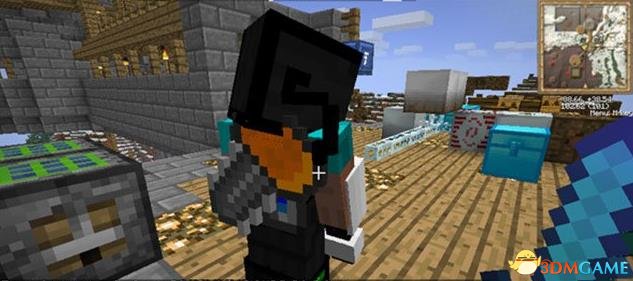 我的世界1.7.10后背工具展示MOD