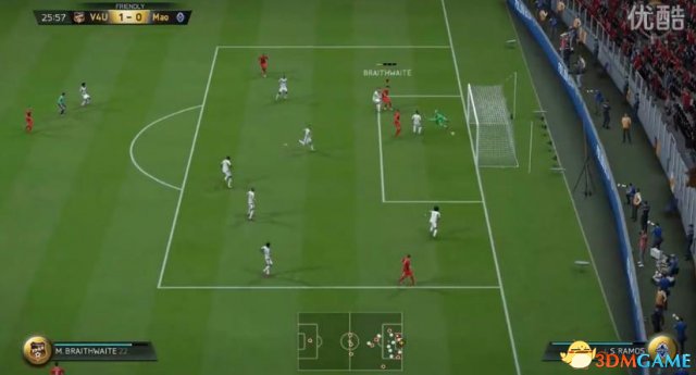 FIFA16传中视频教程