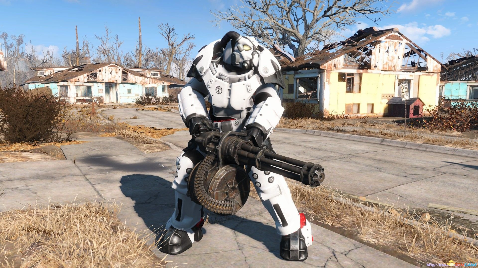 辐射4 动力装甲MOD合集 动力甲贴图模型工作台MOD